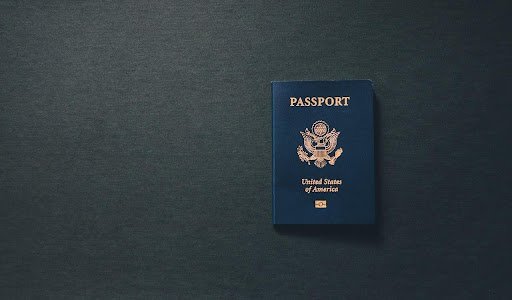 A Blue US Passport Granted to Those Successful with Their Citizenship Applications